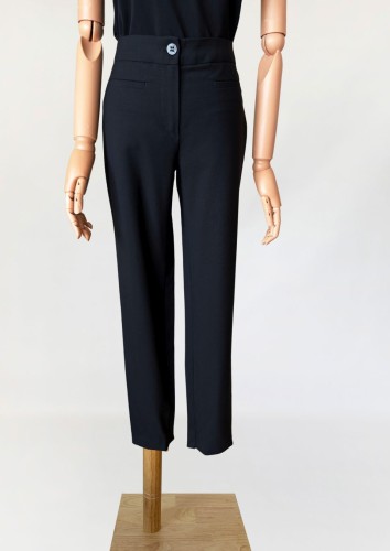 Max Mara Studio wełniane cygaretki wysoki stan