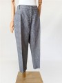 Weekend Max Mara spodnie w drobną pepitkę