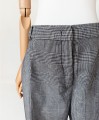 Weekend Max Mara spodnie w drobną pepitkę