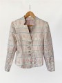 Żakardowa marynarka vintage brocade