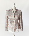 Żakardowa marynarka vintage brocade