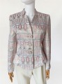 Żakardowa marynarka vintage brocade