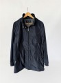 Armani granatowa parka/wiatrówka z kapturem