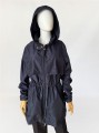 Armani granatowa parka/wiatrówka z kapturem