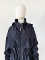 Armani granatowa parka/wiatrówka z kapturem