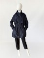 Armani granatowa parka/wiatrówka z kapturem