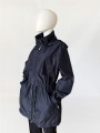 Armani granatowa parka/wiatrówka z kapturem