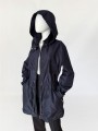 Armani granatowa parka/wiatrówka z kapturem