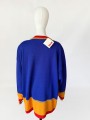 deadstock: Yarell długi kolorowy sweter vintage