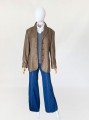 Marynarka vintage 100% kaszmir w kratę glen check.jpg