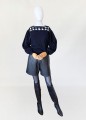 sweter z angory vintage z ażurowym panelem.jpg