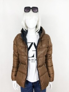 Maison Scotch kurtka z kaczym pierzem